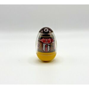 Vintage HASBRO Weeble Wobble 1974 Native American Indian Boy